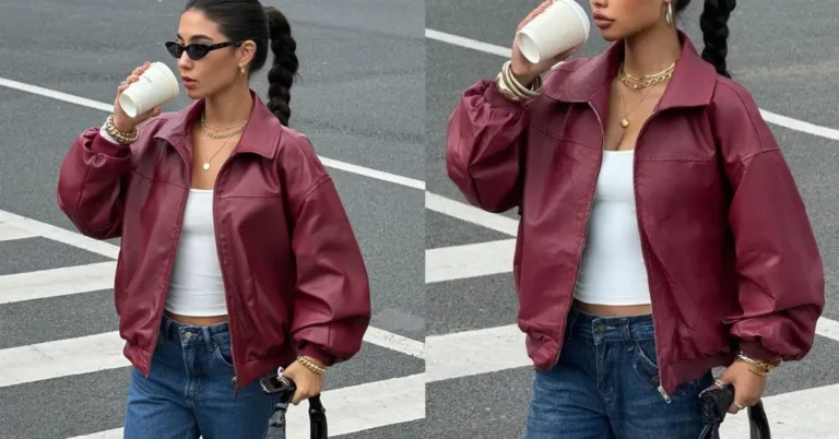 leather jacket outfits