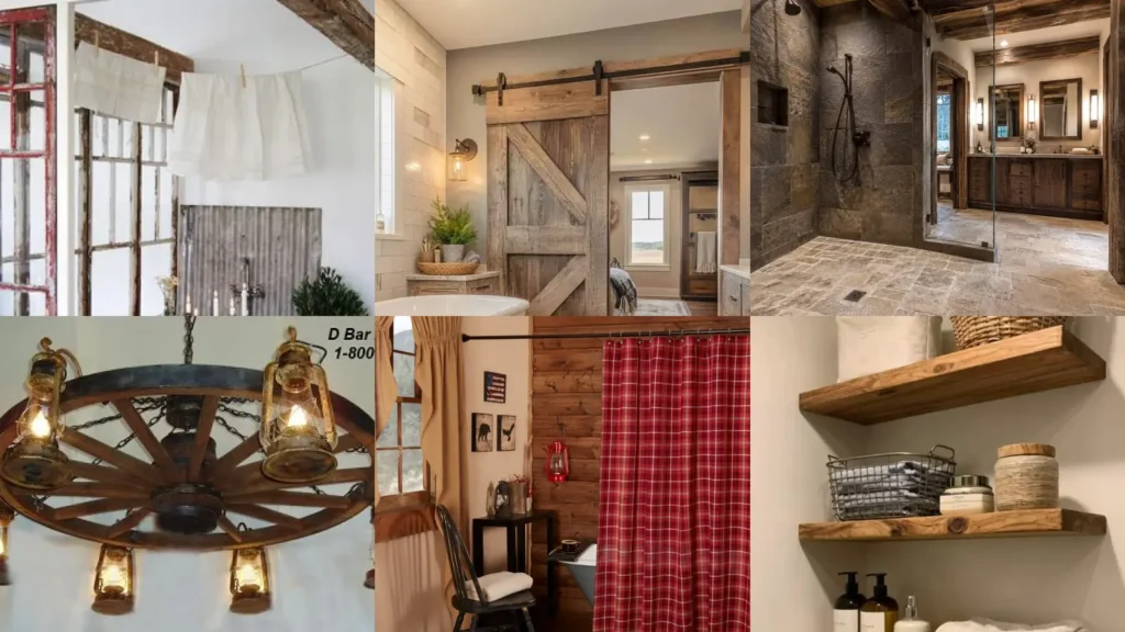 17+ Stunning Country Bathroom Ideas Rustic Charm
