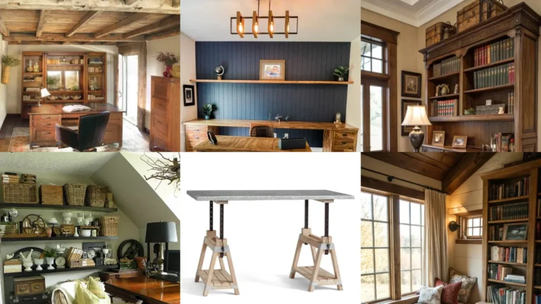 16+ Farmhouse Office Ideas Rustic Spaces That Boost Focus