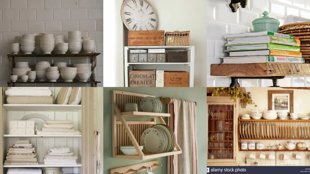 16+ Stunning Farmhouse Open Shelving Styling Ideas