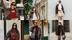 20+ Gorgeous Brown Leather Jacket Outfits You’ll Love to Wear