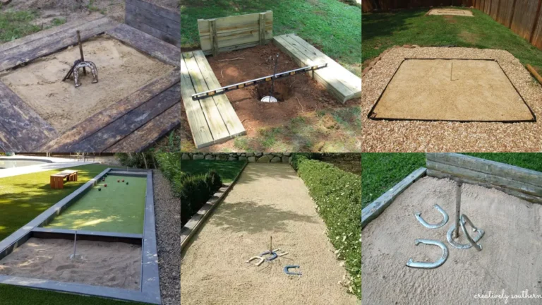 18+ Genius Horseshoe Pit Ideas Backyard Spaces Need