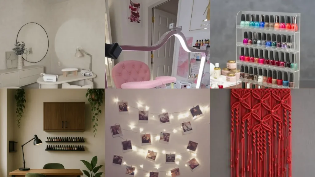 17+ Stunning Nail Room Decor Ideas That Transform Tiny Spaces