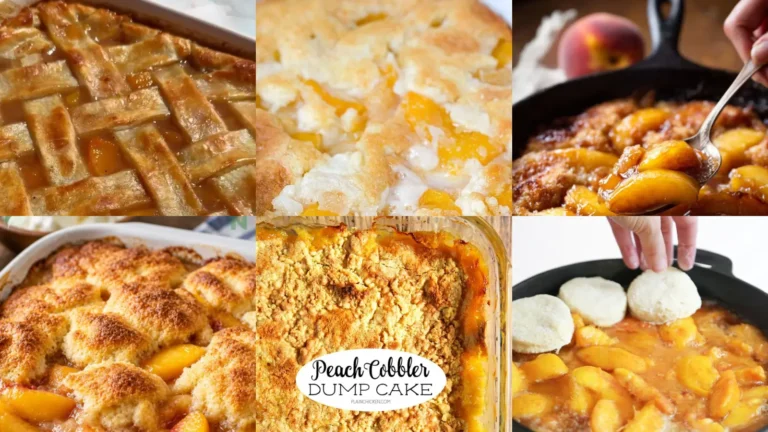 20+ Genius Peach Cobbler Recipes Easy Worth Stealing