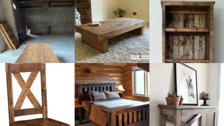 18+ Rustic Wood Furniture Ideas That Transform Any Room