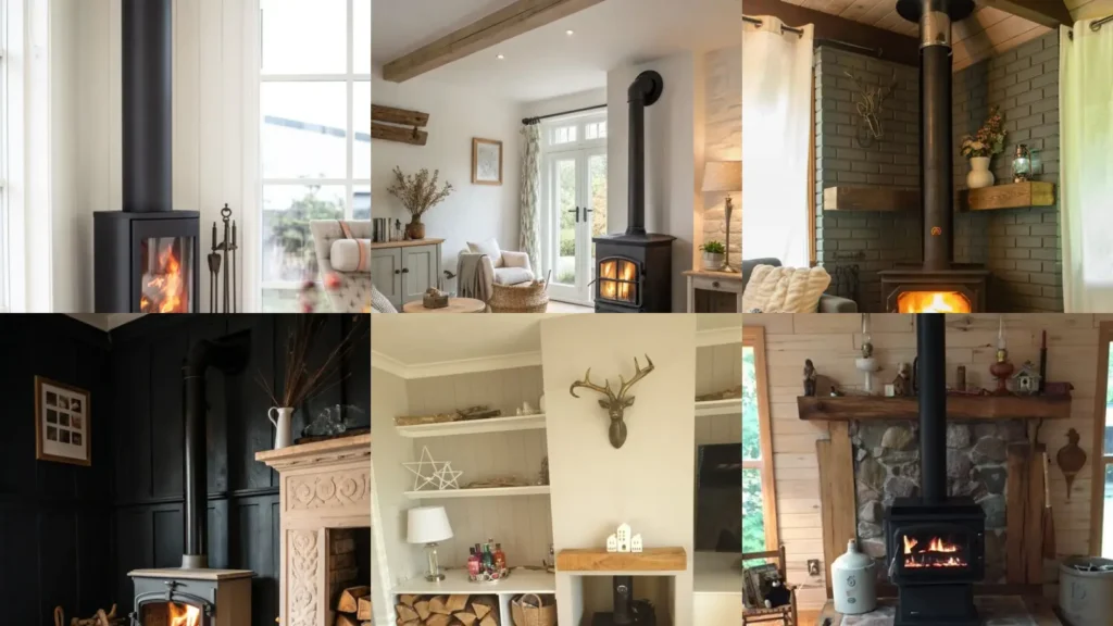 17+ Cozy Wood Stove Ideas Living Room Transforms