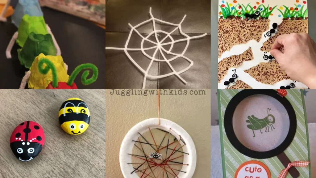 20 Bug and Insect Crafts for Preschool With Cute Little Critters