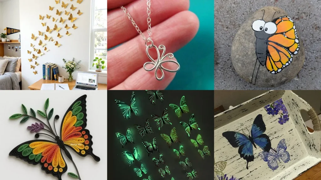 20 Butterfly Crafts for Adults With Pretty Details to Inspire You