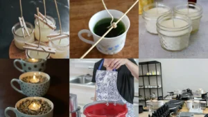 20 Candle Making Ideas With Pretty Jars, Swirls and Gift Details