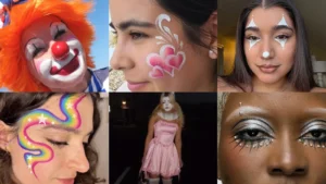 20 Clown Face Paint Ideas and Colorful Makeup Looks to Try