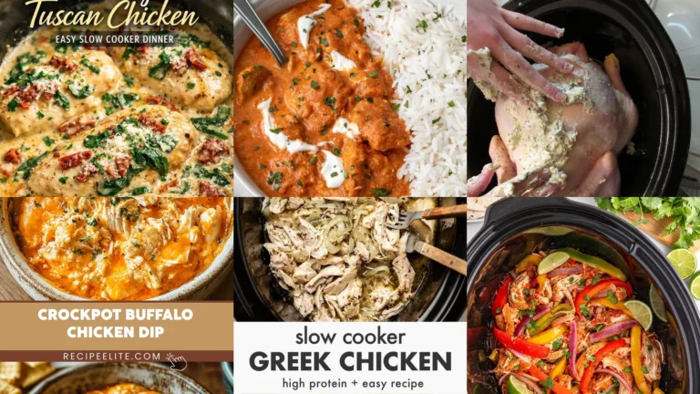 20 Crockpot Chicken Recipes and Dinner Ideas to Inspire Your Menu