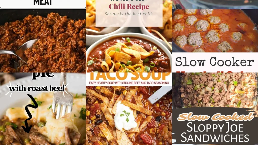 20 Crockpot Ground Beef Recipes and Dinner Ideas to Explore