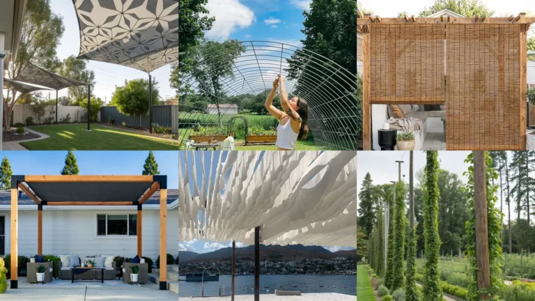 20 DIY Backyard Shade Ideas on a Budget to Inspire Your Outdoor Space