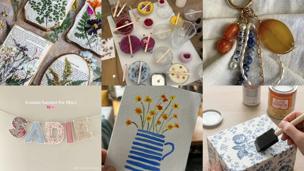 20 DIY Craft Projects for Adults With Flowers, Beads and Colorful Details
