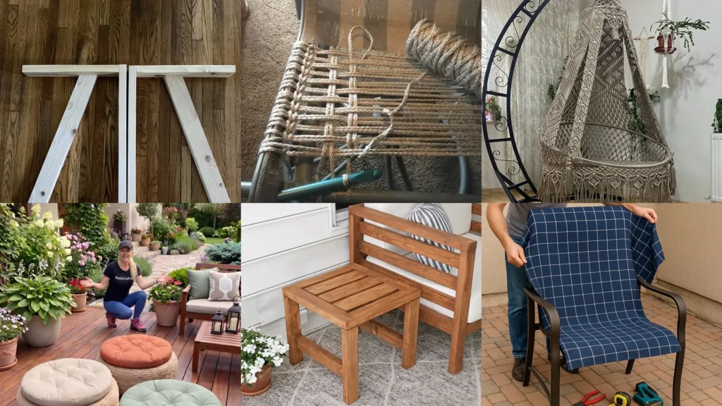 20 DIY Patio Chairs and Seating Ideas to Inspire Your Next Project