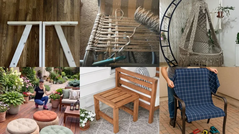 20 DIY Patio Chairs and Seating Ideas to Inspire Your Next Project