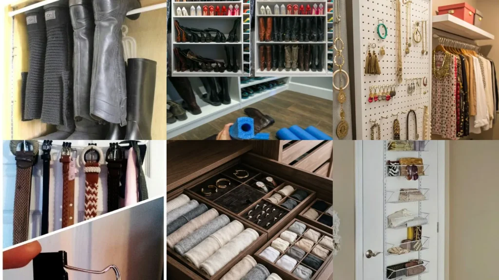 20 DIY Wardrobe Organization Hacks for Clothes, Shoes and Accessories