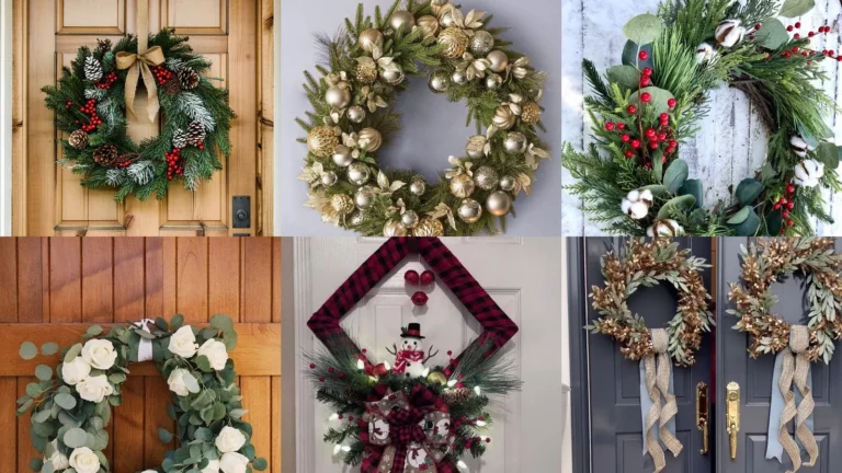 20 Eucalyptus Christmas Wreath Ideas and More Festive Wreath Looks