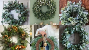 20+ Stunning Eucalyptus Wreath Holiday Decorating Ideas