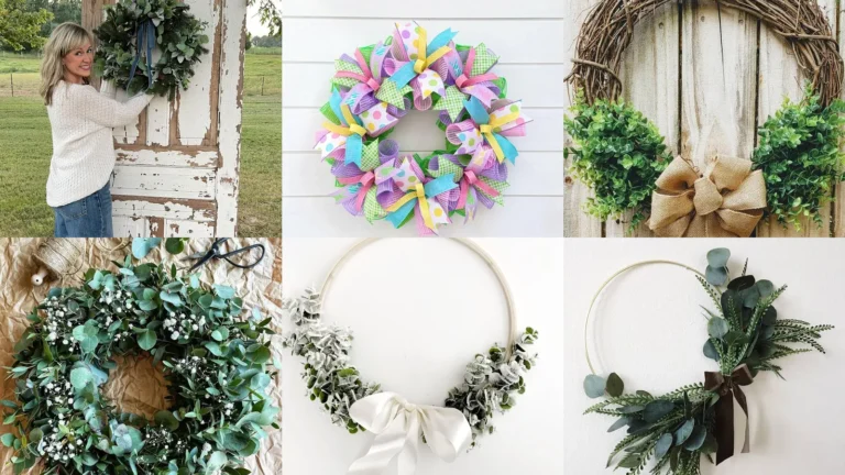 20+ Stunning Eucalyptus Wreath With Ribbon Ideas