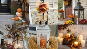 20 Fall Lantern Decor Ideas With Pumpkins, Leaves and Little Lights