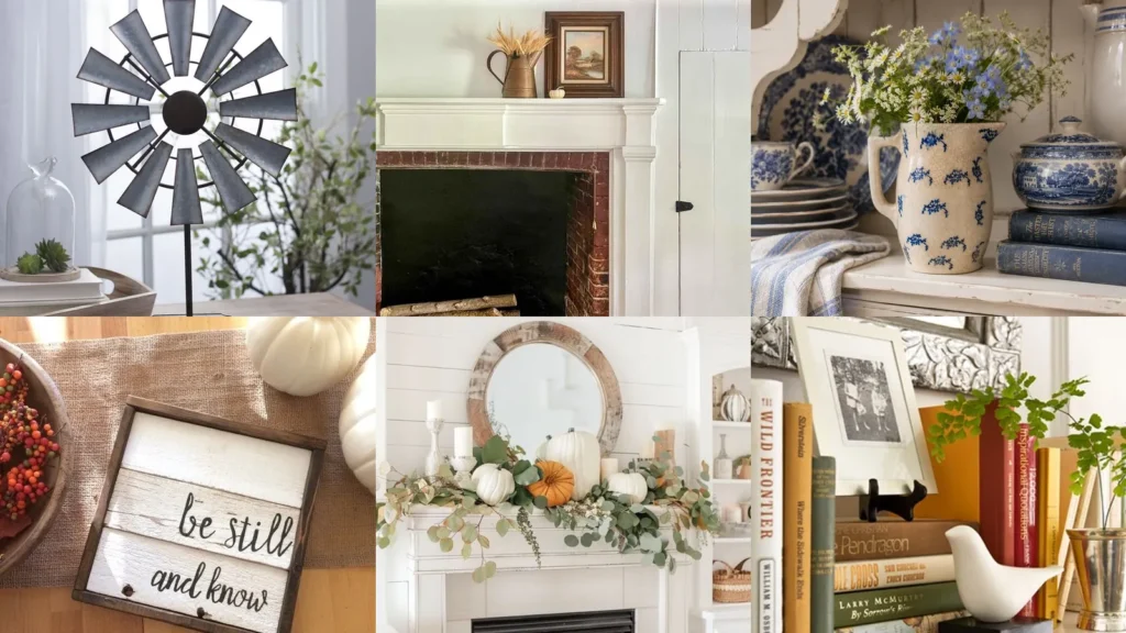 16+ Stunning Farmhouse Mantel Decorating Ideas Anyone Can Copy