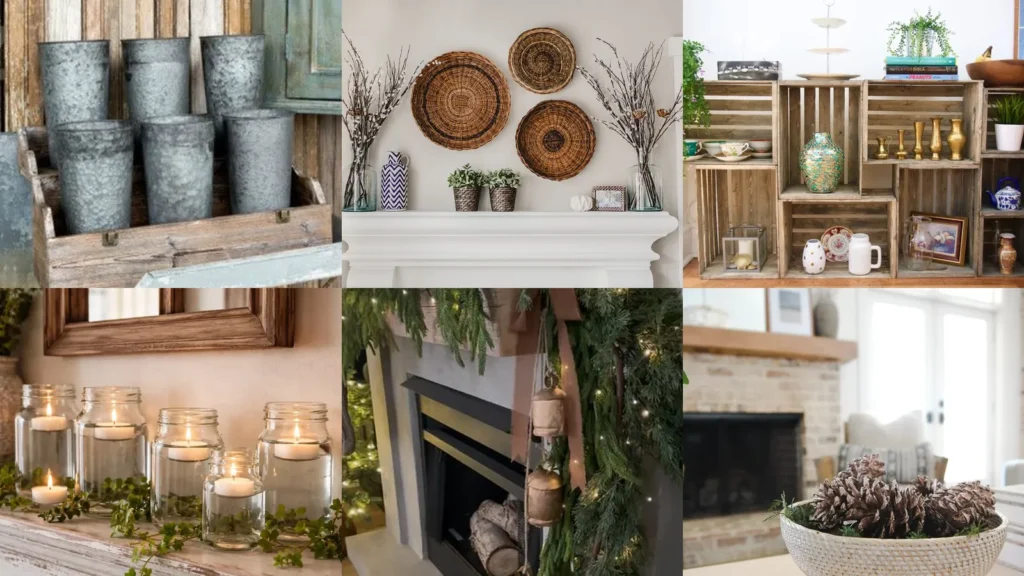 18+ Stunning Farmhouse Mantel Decorations That Steal Hearts