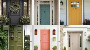 20 Front Door Colors for Tan House Inspiration, From Sage to Red