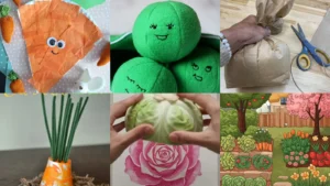 20 Vegetable Craft and Garden Inspiration Ideas for Preschool