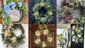 20+ Stunning Hydrangea Wreath With Eucalyptus Ideas