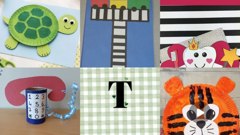 20 Letter T Crafts for Preschool: Ideas and Images to Review