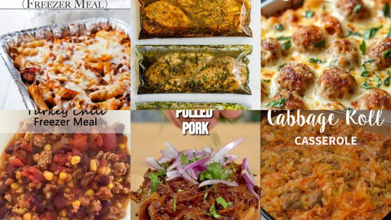 20 Make Ahead Dinners to Inspire Your Weekly Meal Plan