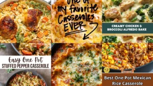 20 One Dish Dinners With Cheesy Bakes, Chicken and Colorful Veggies