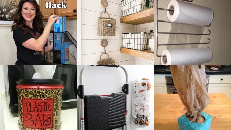20 Plastic Bag Storage Ideas From Simple Boxes to Hanging Holders