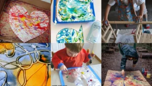 20 Process Art Ideas for Preschool With Colorful Marks and Messy Play