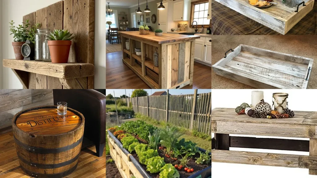 16+ Rustic Farmhouse Wood Projects That Transform Any Room