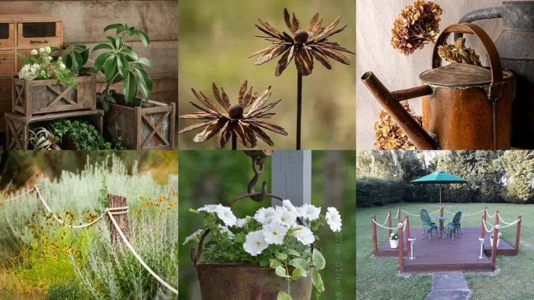 20+ Genius Rustic Garden Decoration Worth Stealing