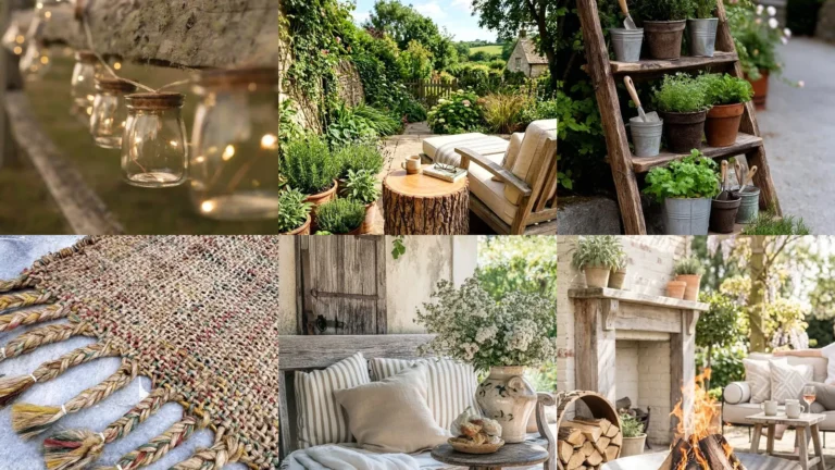 14+ Rustic Patio Decorating Ideas That Transform Your Backyard