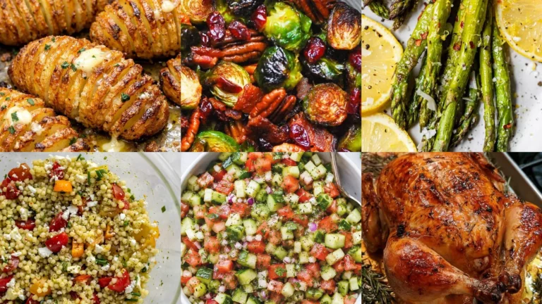 20 Side Dishes for Chicken and Dinner Pairing Ideas