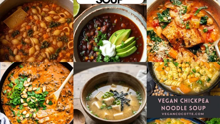 20 Vegetarian Soup Ideas With Noodles, Beans and Colorful Toppings